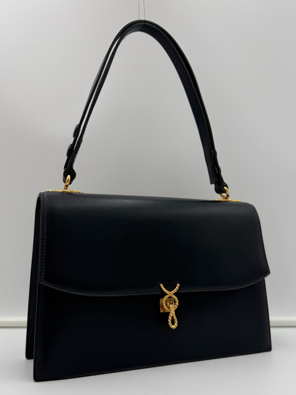 🐢MORABITO COUSU MAIN 1905 PARIS • Navy PRINCESSE Bag • Made in FRANCE ($10,300+)